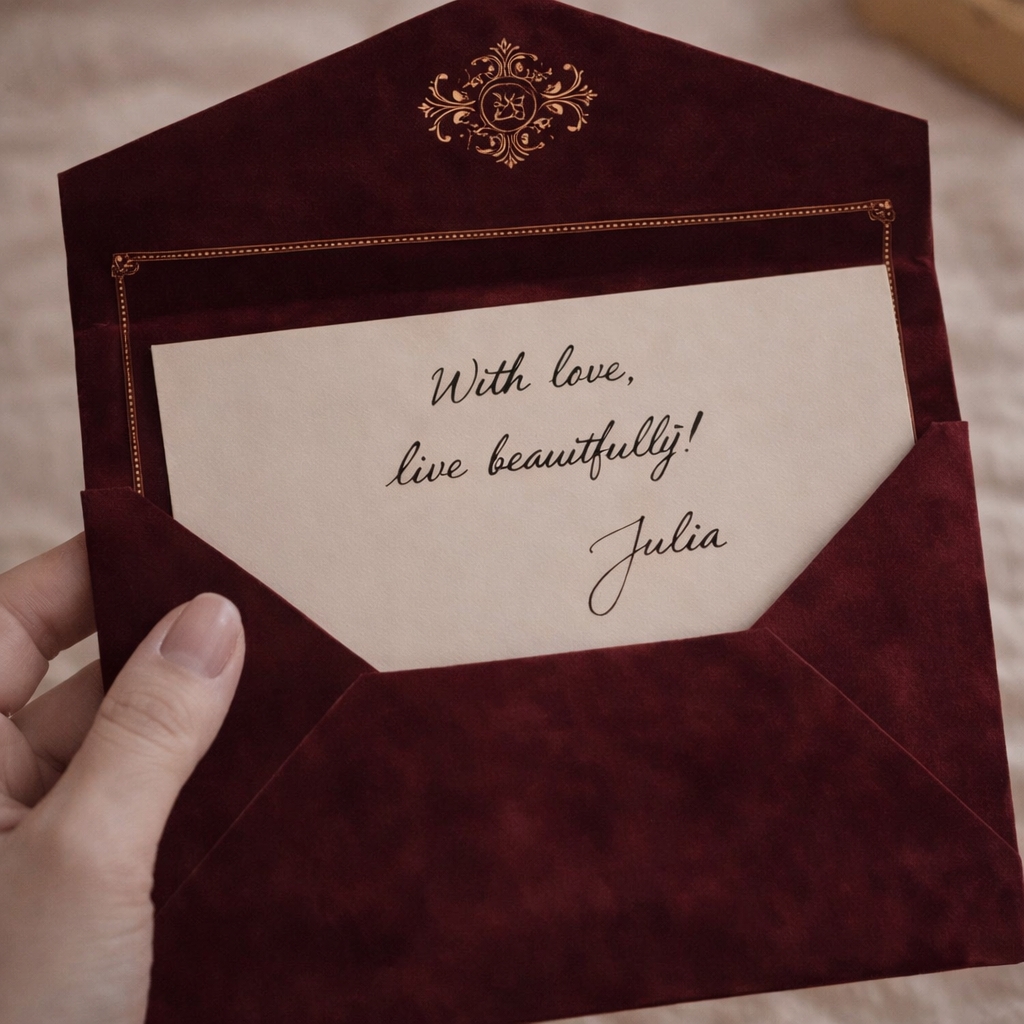 На нашей свадьбе сестра моего мужа вручила нам пустой конверт со словами: «Ни в чём себе не отказывайте!» А на её дне рождения я решила ответить ей тем же — и подготовила для неё «особенный подарок»