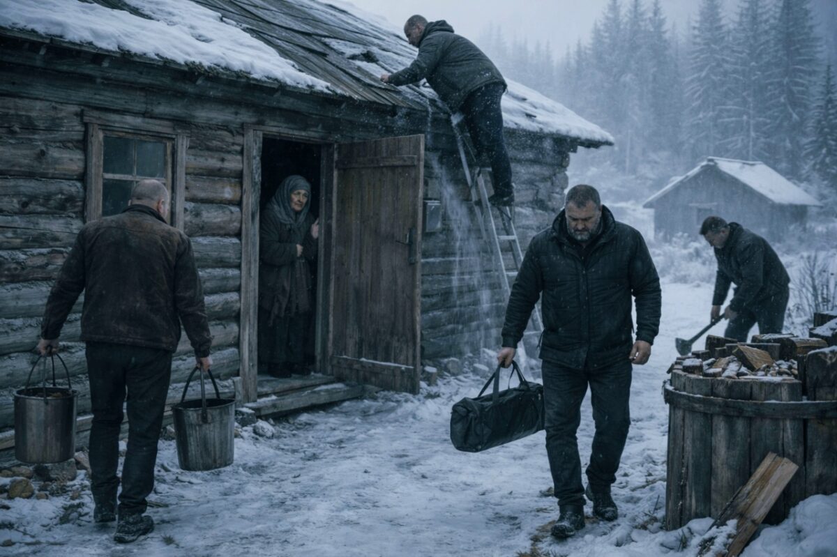 Одинокая пожилая женщина пустила в дом четверых бывших заключённых всего на одну ночь — а уже к утру произошло то, что повергло всю деревню в настоящий ужас