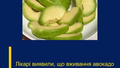 Лікарі виявили, що вживання авокадо спричиняє…