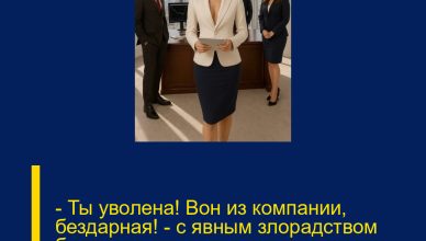 — Ты уволена! Вон из компании, бездарная! — с явным злорадством бросила свекровь, выталкивая сноху из офиса. — Ты уволена! Вон из компании, бездарная! — с явным злорадством бросила свекровь, выталкивая сноху из офиса.