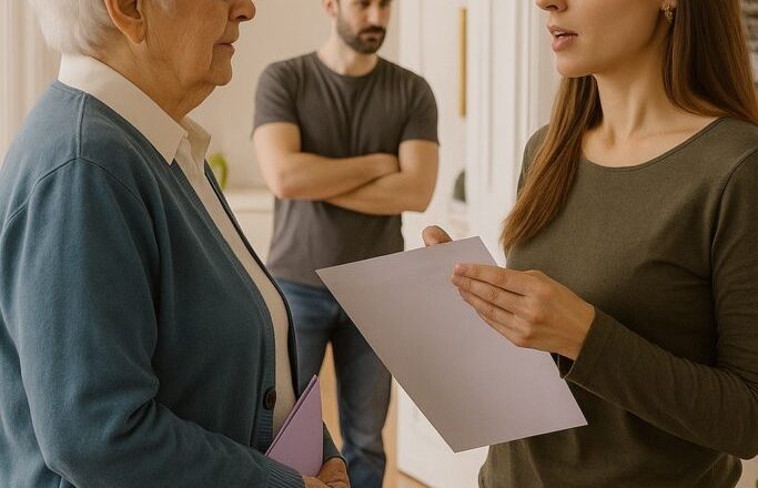 — Продадим трёшку твоей жены, купим двушку, а остаток оставим мне на старость, — произнесла свекровь и достала папку с бумагами.