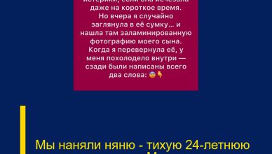 Мы наняли няню — тихую 24-летнюю девушку по имени Мирела. Мы наняли няню — тихую 24-летнюю девушку по имени Мирела.