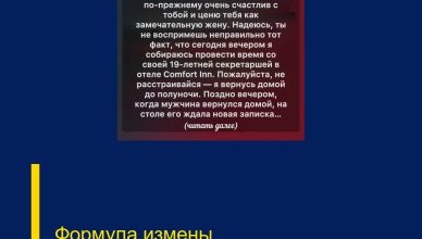 Формула измены