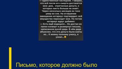 Письмо, которое должно было остаться закрытым