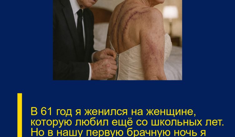 В 61 год я женился на женщине, которую любил ещё со школьных лет. Но в нашу первую брачную ночь я узнал, какую боль она долгие годы носила в себе в одиночестве…