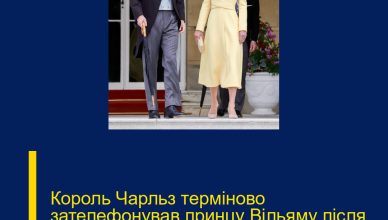 Король Чарльз терміново зателефонував принцу Вільяму після жахливих новин в королівській сімї