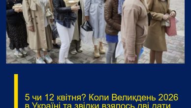 5 чи 12 квітня? Коли Великдень 2026 в Україні та звідки взялось дві дати. Відповідь здивує багатьох…