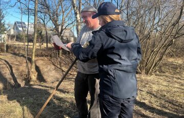 Попередження про паління сухостою: фото ДСНС