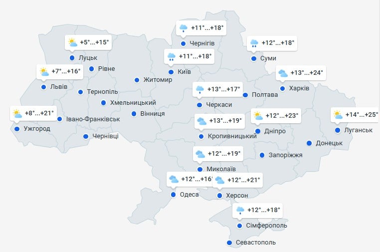 погода 10 мая