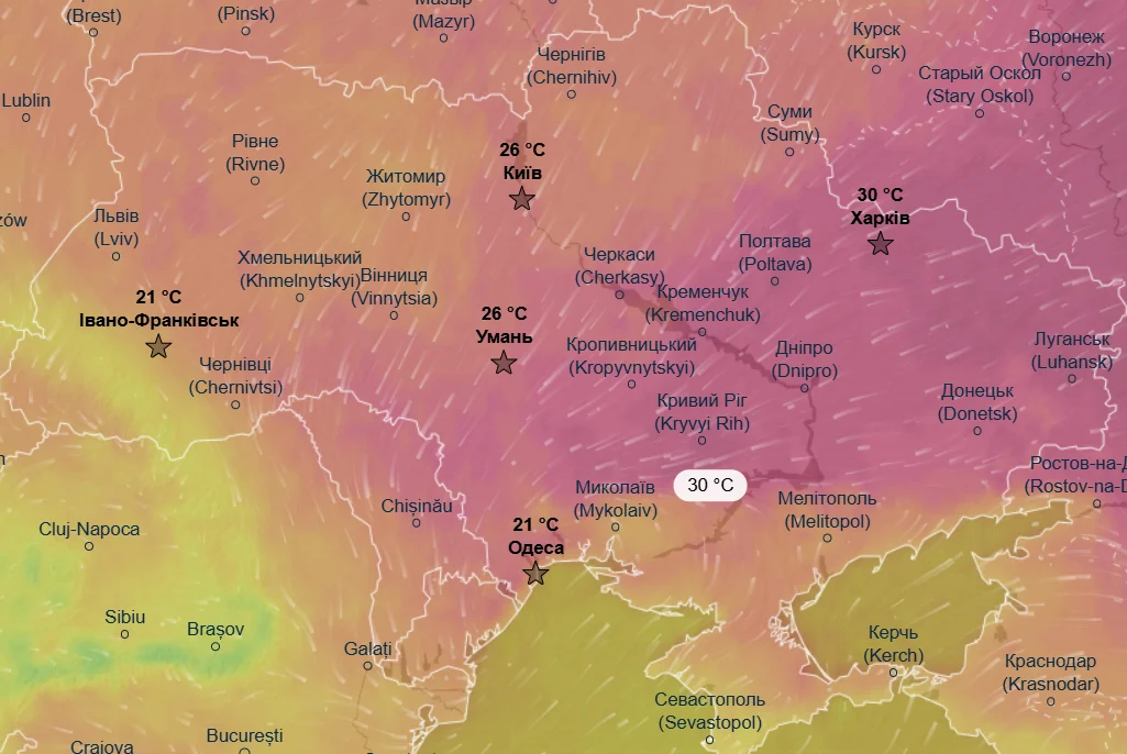 До +30 і вище: в Україну йде справжня літня спека 2